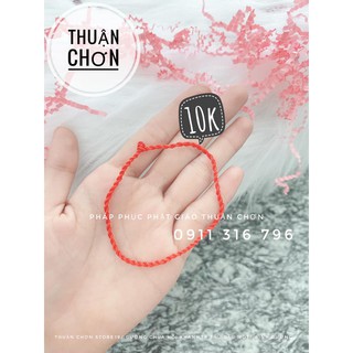 Dây đỏ may mắn / dây đeo tay may mắn