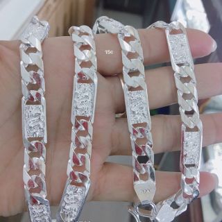 Dây chuyền bạc nam phong cách