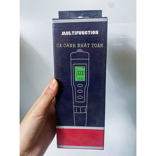 BÚT ĐO ĐỘ MẶN, PH, NHIỆT ĐỘ WATER QUALITY TESTER