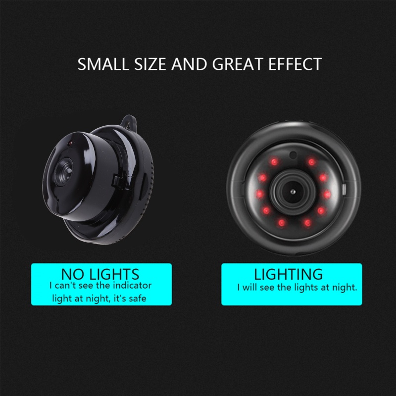 Camera Mini 1080P CCTV Không Dây Phát Hiện Chuyển Động Hồng Ngoại Ban Đêm 2 Chiều