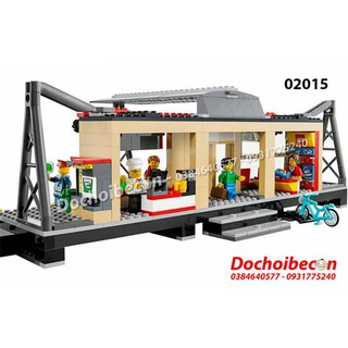 Lắp ráp Cities Lắp ráp Nhà ga xe lửa 02015 - 456 chi tiết