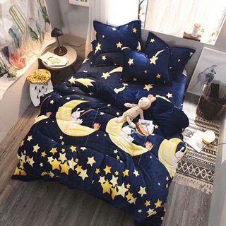 Set chăn ga nỉ nhung cao cấp