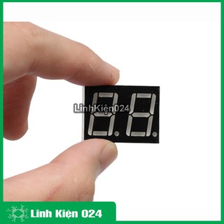  Bộ 5 led 7 thanh 2 số đỏ anode chung 0.56 inch
