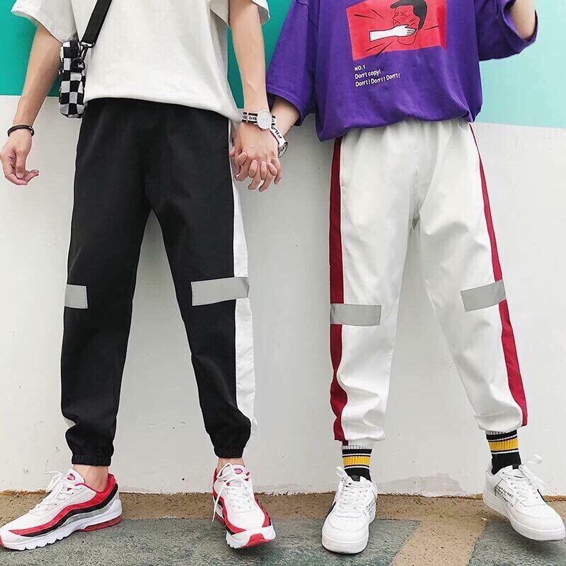 &lt;FREE SHIP&gt; Quần jogger vải thun nỉ co giãn dày dặn