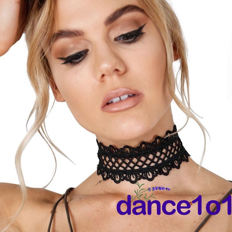 Vòng cổ choker bằng ren phong cách cổ điển dành cho nữ