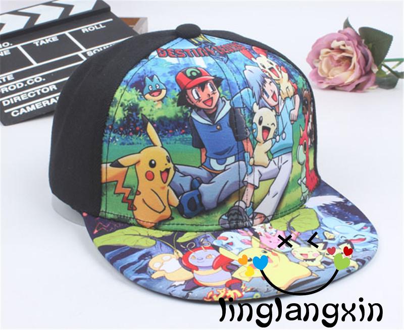 Mũ Snapback Pokemon Go Cho Bé Trai Và Bé Gái