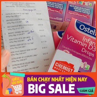Ostelin Vitamin D3 Drops dạng nhỏ giọt 2.4ml - Hàng Úc