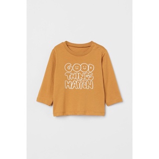 Áo thun cotton cho bé Hm UK auth
