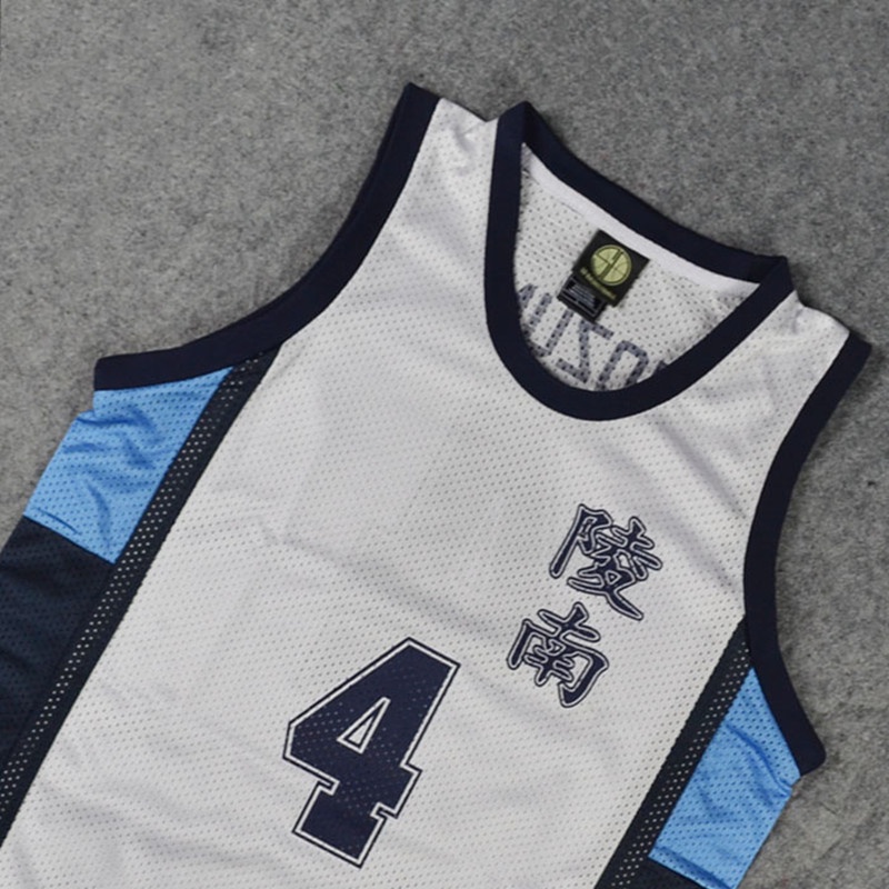 Áo Thun Ba Lỗ Hóa Trang Nhân Vật Anime Slam Dunk Ryonan Uzumi Ikeagami KASHINO SENDOH Ueka FUKUDA