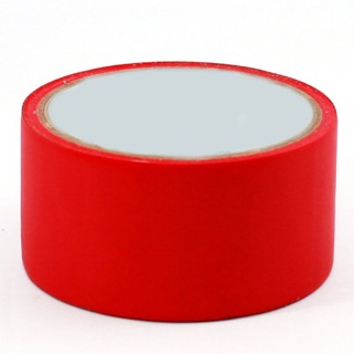 Băng keo dán gáy simili đỏ 4.8cm siêu dính, siêu dày