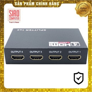 Hub chia HDMI 1 ra 4 - 1 ra 2 - Bộ chia HDMI Switch 1 ra 2 - 1 ra 4 Full HD
