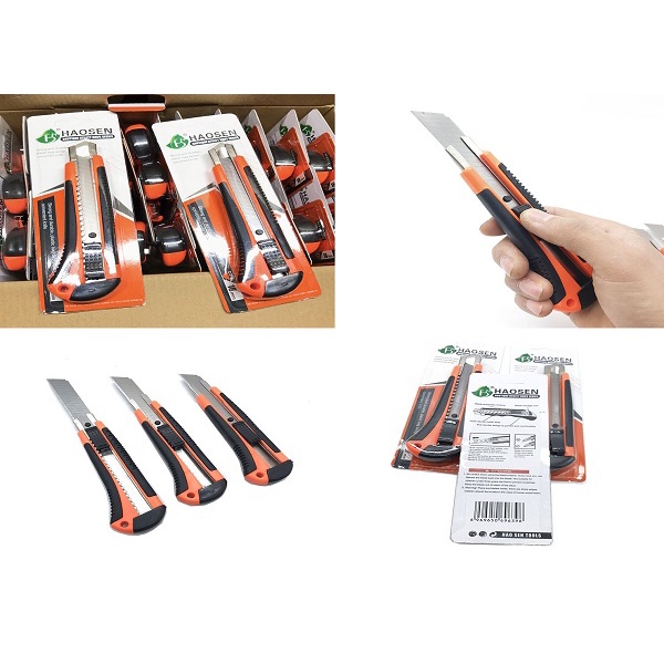 Bộ dao kéo Nhật SEKI làm từ thép không gỉ siêu bền 6 món tiện dụng trong nhà bếp.