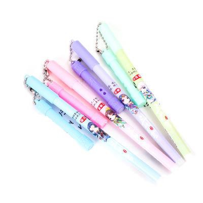 Bút tag treo  cổ trang BT35 cây sáo viết hoạt hình dễ thương kute gel