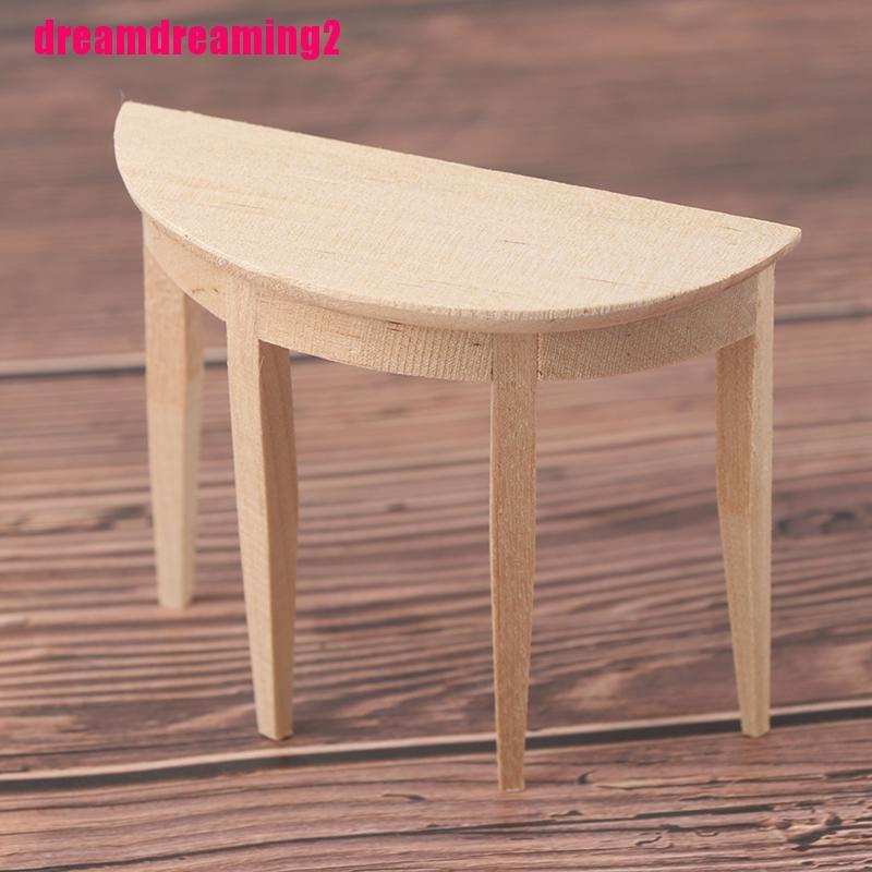 Bàn Gỗ Trang Trí Nhà Búp Bê Tỉ Lệ 1: 1