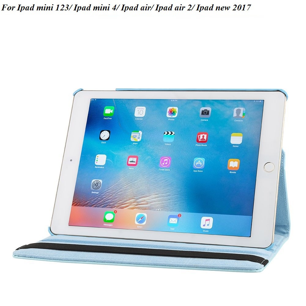 Bao da xoay 360 cho ipad mini 123/ipad mini 4/ipad air2/ipad 234/ipad air/ipad new2017 -- | BigBuy360 - bigbuy360.vn