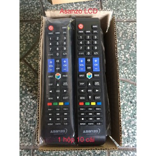 1 HỘP 10 CÁI REMOTE TIVI ASANZO SMART(LCD)