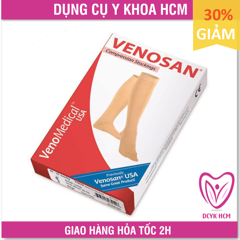 ⚡Now+Grab⚡| Vớ Suy Giãn Tĩnh Mạch (Tất Y Khoa): Venosan 6000 USA (Made in USA) - GK0453