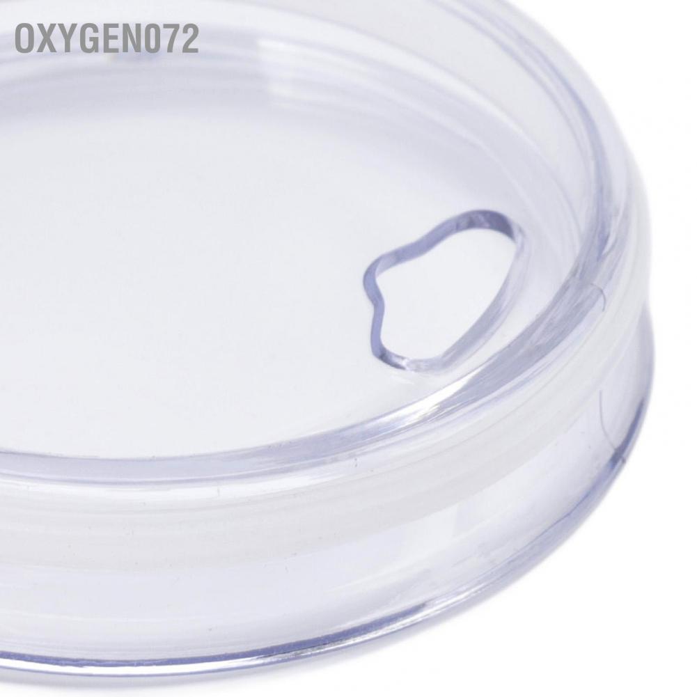Oxygen072 Oxygen072 Ly rượu hoa ly bằng thép không gỉ Hút chân đôi có nắp đậy cho gia đình ngoài trời