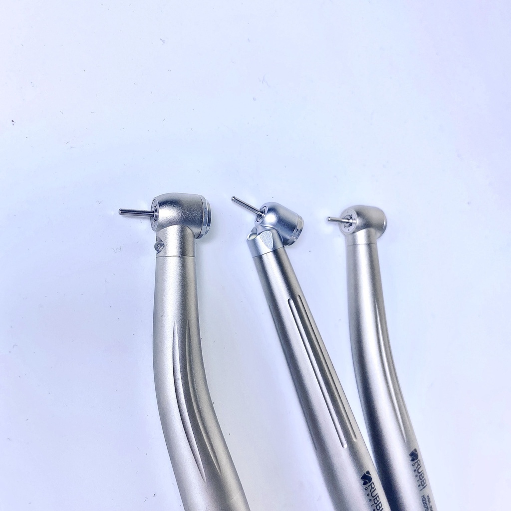 Tay khoan nha khoa Rubbi có đèn, không đèn, 45 độ có đèn - Tay khoan siêu tốc