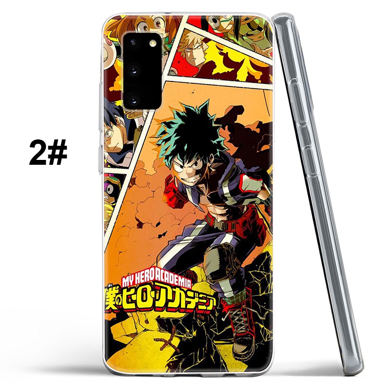 Ốp điện thoại dẻo silicon in hình My Hero Academia cho Samsung J2 J4 J5 J6 J7 Plus Prime J8 2018 Core J2 Prime 87YF