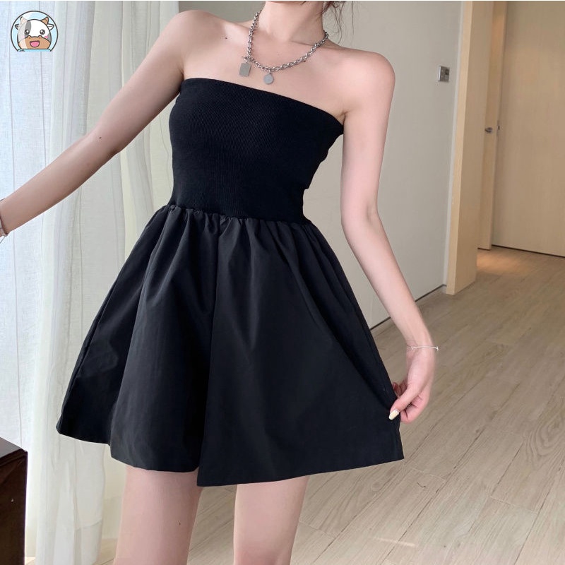 Áo liền quần Quần Ống Rộng Lưng Cao Thời Trang Mùa Hè Cho Nữ