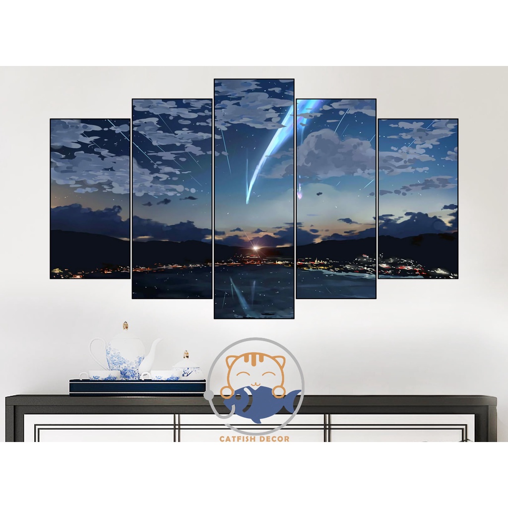 Tranh dán tường trang trí phòng ANIME YOUR NAME