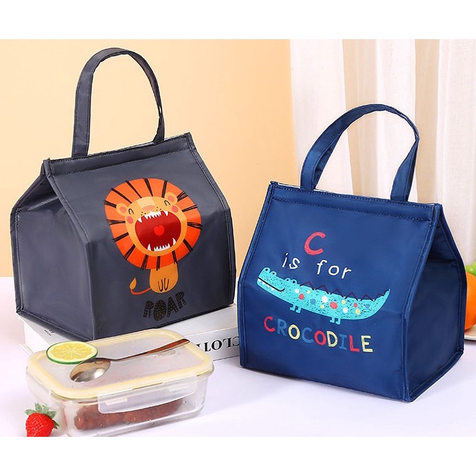 Túi đựng cơm ROAR có lớp lót nhôm giữ nhiệt, chống thấm nước, khả năng trữ thức ăn lớn