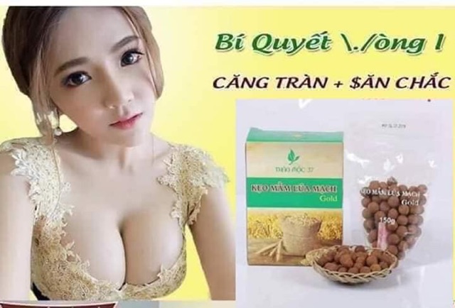 (Freehsip kèm quà) khi mua 10h kẹo mầm lúa mạch gold Thảo Mộc 37