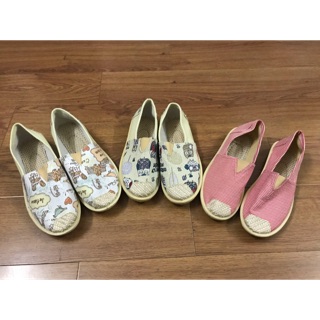 Giày cói đế cao su mềm vô địch [ảnh thật]