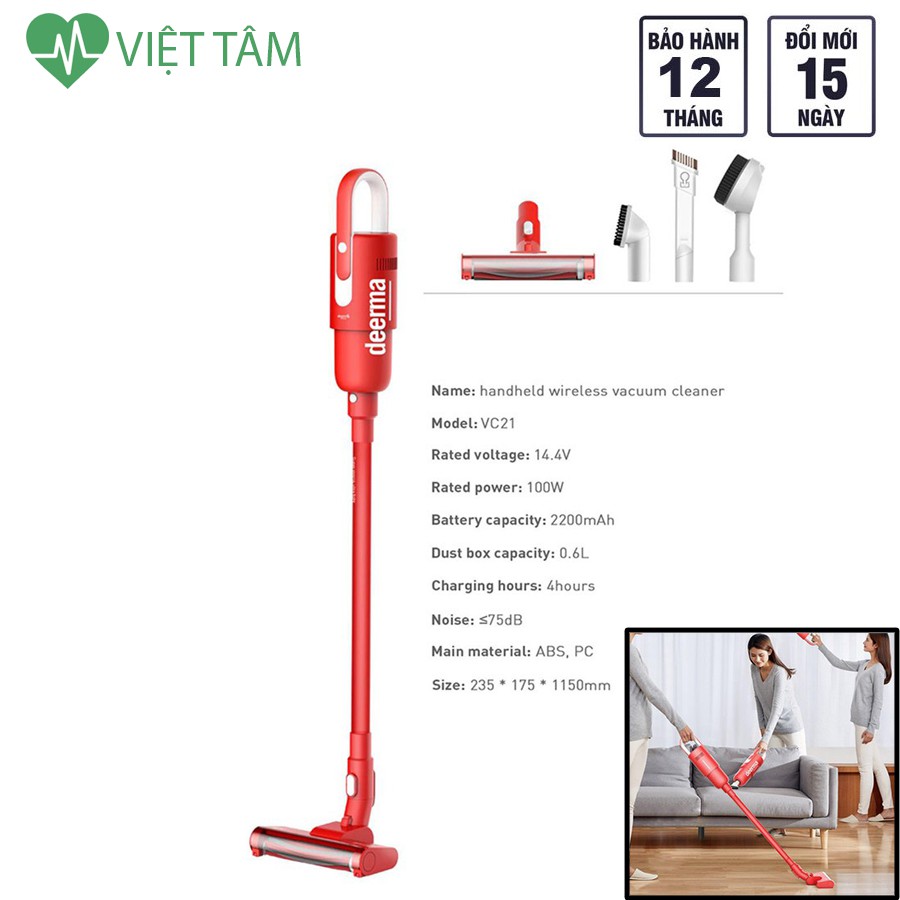 Máy hút bụi không dây Deerma VC21.