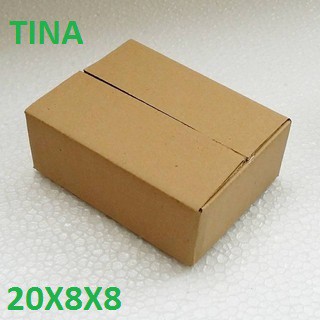 Thùng Carton size 20x8x8cm 100Hộp carton Giấy