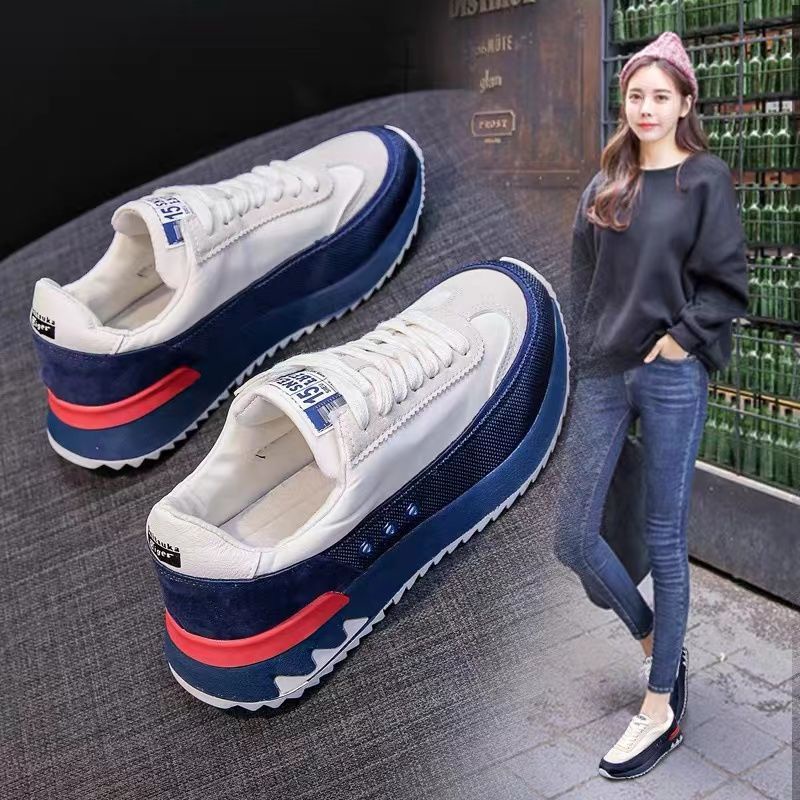 Giày Thể Thao Da Đế Phẳng Một Đuôi Thương Hiệu Lớn Thương Hiệu Ý Hàng Xuất Khẩu Từ Nước Ngoài Ý Chính Hãng