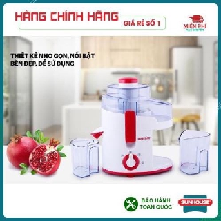 MÁY ÉP HOA QUẢ SUNHOUSE SHD5520, MÁY ÉP NHANH SUNHOUSE, LƯỚI LỌC LỚN, NHANH VÀ TIỆN DỤNG, GIỮ NGUYÊN CHẤT DINH DƯỠNG