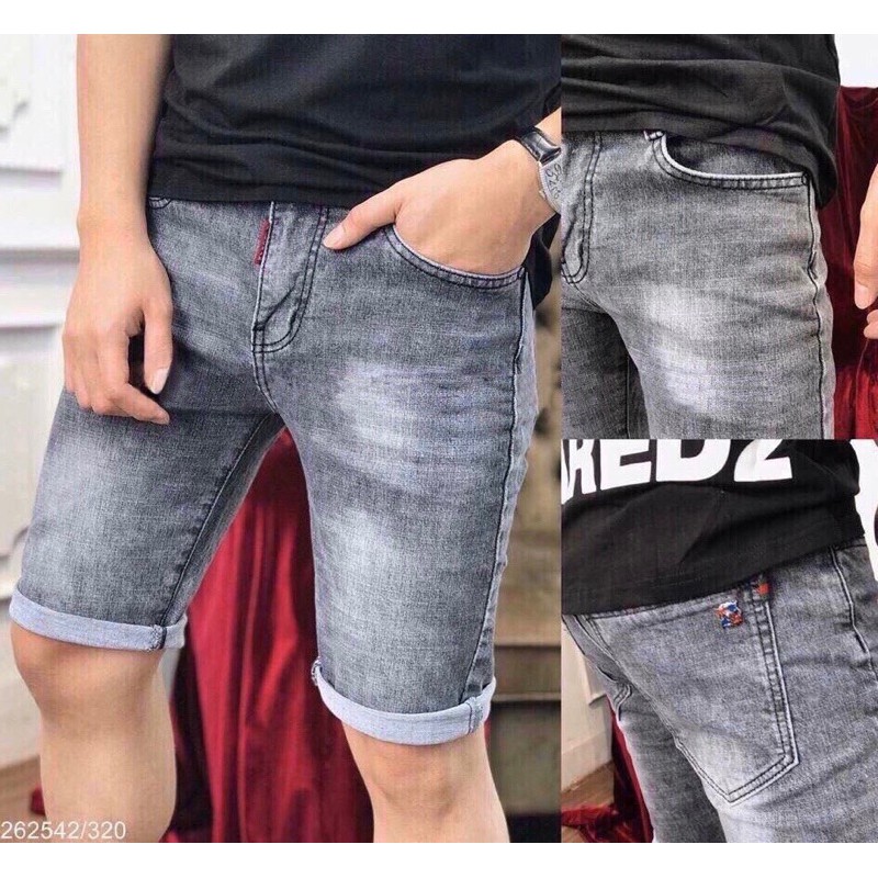 Quần Short Jean Nam Cao Cấp hàng shop | BigBuy360 - bigbuy360.vn