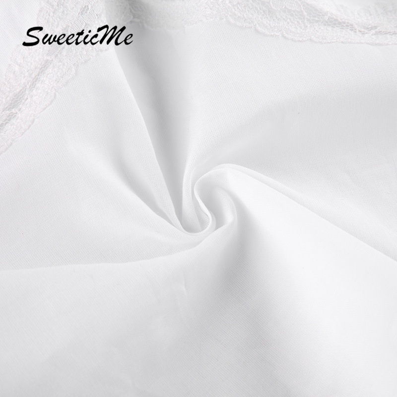 Áo Ren Khoét Lưng Hình Trái Tim Có Dây Buộc Thời Trang Cho Nữ Sweeticme