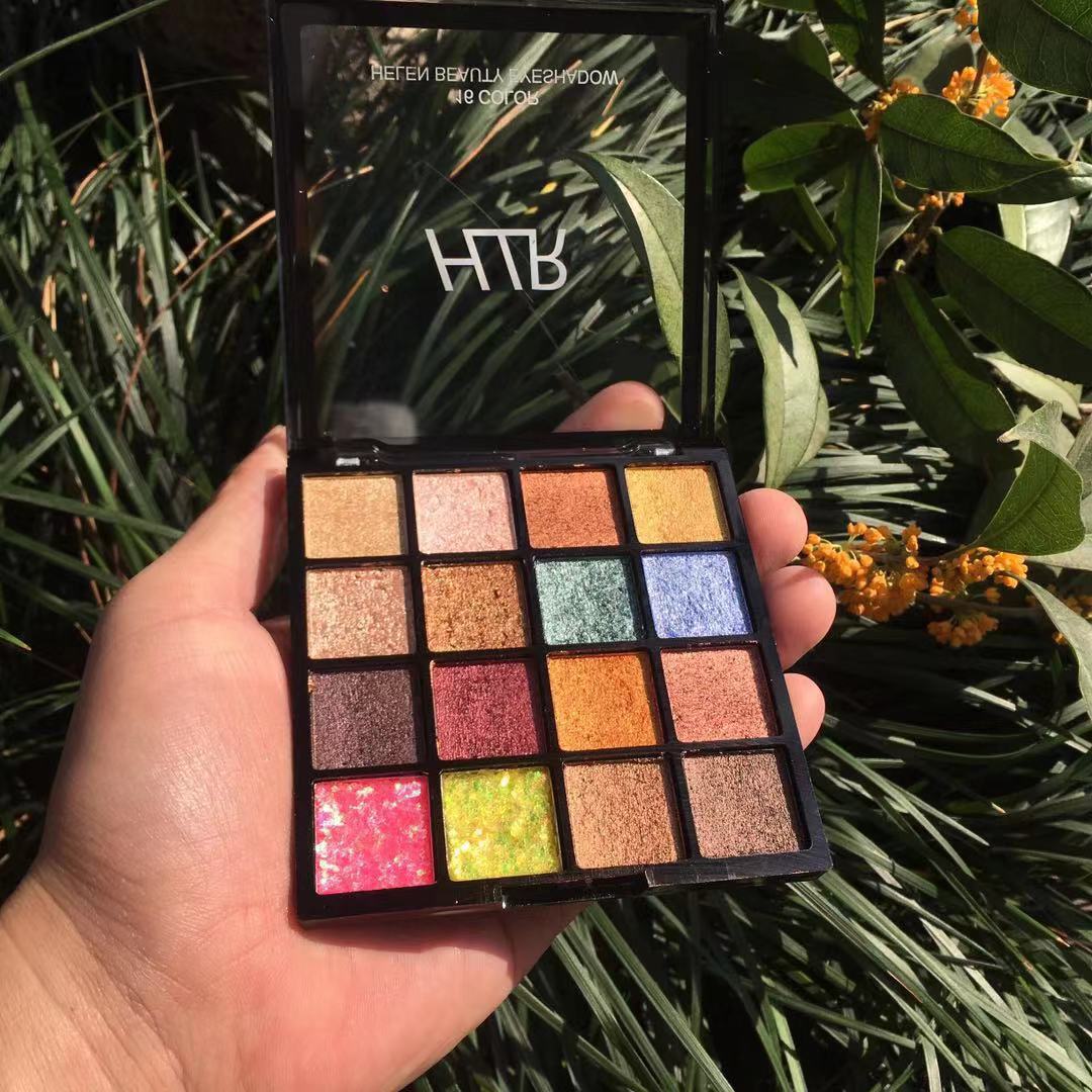 Matte nude make-up ins net red 16 color eye shadow not dizzy dyed makeup makeup eye makeup cosmetics | BigBuy360 - bigbuy360.vn