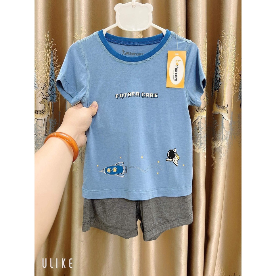 Cộc Tay Sợi Tre Father Care Cho Bé 9m-36m
