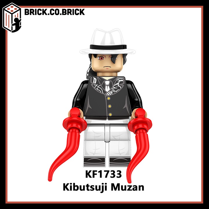 Demon Slayer Kimetsu no Yaiba Thanh Gươm Diệt Quỷ Đồ chơi Lắp ráp Muzan Kokushibo Douma Yoriichi Daki KF6163