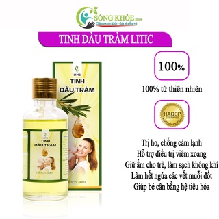 Tinh dầu tràm,tinh dầu tràm huế Litic nguyên chất 50 ml