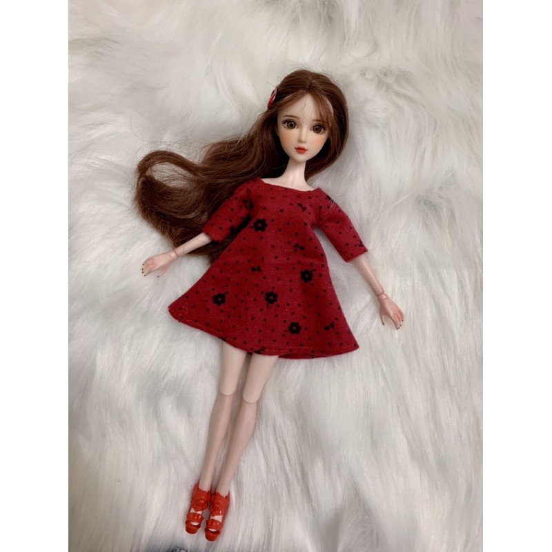 Đầm yếm hàn quốc size xinyi, barbie, ob