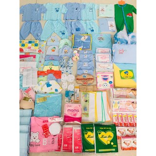 [Tặng bình sữa 0đ] Trọn gói đồ sơ sinh đầy đủ cho mẹ và bé mã 1320k-đồ sơ sinh bé trai bé gái đầy đủ-gói đi sinh