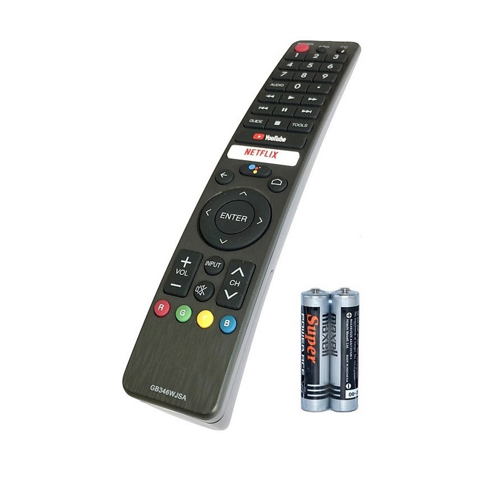 Remote tivi Giọng Nói SHARP GB346WJSA - Điều Khiển tivi Giọng Nói SHARP Smart TV, Android GB346WJSA
