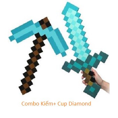 combo Kiếm- Cup Minecraft