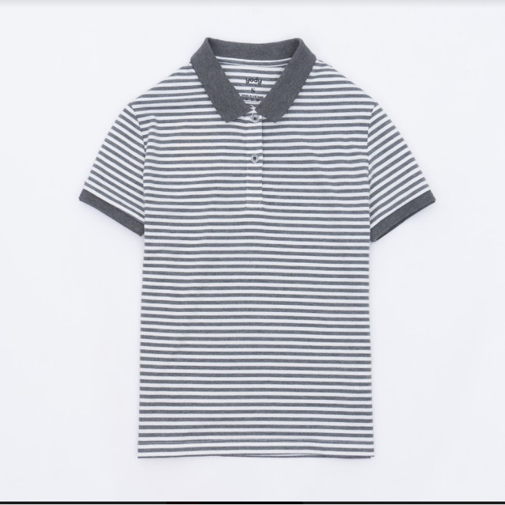 Áo phông polo YODY kẻ nữ Melange trẻ trung và vô cùng năng động - APN4172 | BigBuy360 - bigbuy360.vn