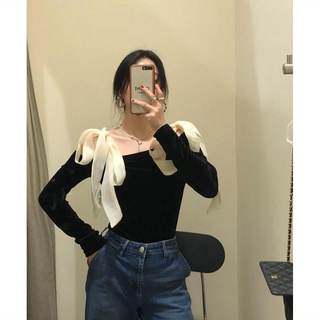 Áo sơ mi thắt nơ phong cách Hàn Quốc