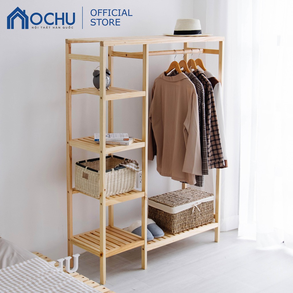 Tủ treo quần áo lắp ráp thông minh OCHU DOUBLE HANGER-M Nội thất thông minh decor phòng ngủ