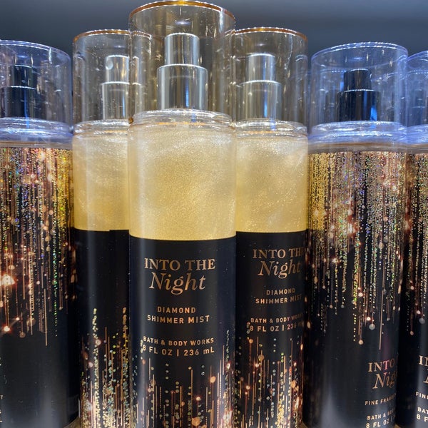 INTO THE NIGHT SHIMMER | Xịt Thơm Kim Tuyến Toàn Thân Bath & Body Works