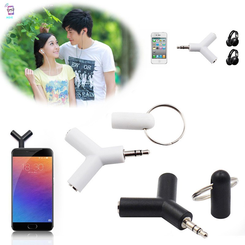 Cáp Chia Tai Nghe Hình Chữ Y 3.5mm