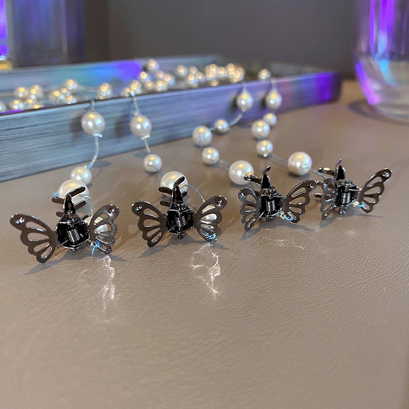 Phụ Kiện Trang Trí Tóc Đính Ngọc Trai Nhân Tạo Dành Cho Nữ