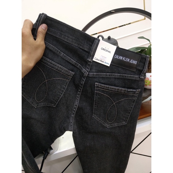 Quần jean nam đen xám - co giản nhẹ -ống đứng | BigBuy360 - bigbuy360.vn